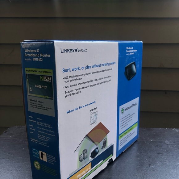 New Linksys by Cisco 4 port Wireless-G Broadband Router WRT54G2 - Picture 6 of 9